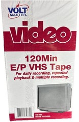 Video VHS Volt Master Sealed 120 Minute Tape SS-395—SHIPS IN 24 HOURS—