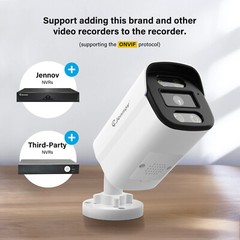 8MP POE IP Camera Security 4K PoE Outdoor Compatible Hikvision Audio Dome/Bullet