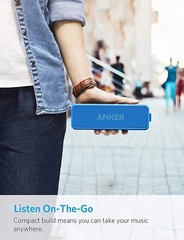 Anker Soundcore2 Portable Bluetooth Speaker Outdoor BassUp Stereo Pairing|Refurb