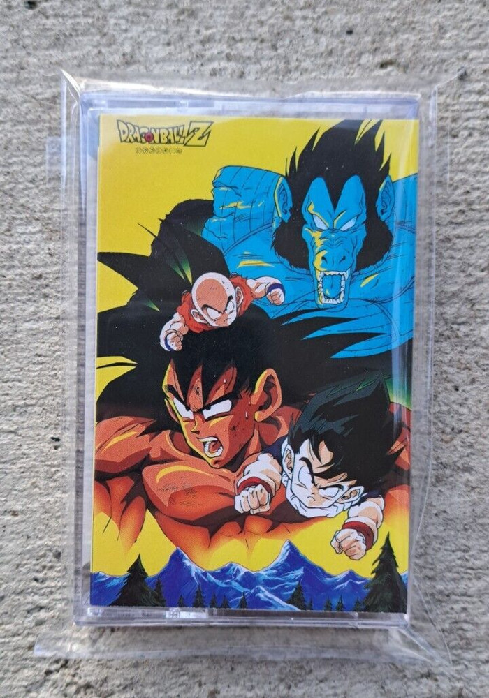 [CHOOSE] Dragon Ball Z Anime Japan Import Cassette Index Card SEALED with Blank