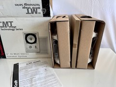 SpeakerCraft Open Box 6″ MT In-Wall or Ceiling Speakers 1 Pair (2) Speakers/Box