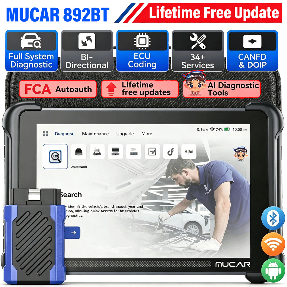 MUCAR 892BT With Lifetime Free Updates