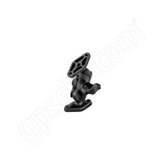 RAM Mount Plastic Dual Diamond Plate on Short Arm with 1 inch Ball RAP-B-102U-A