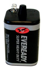 2 Eveready 1209 Zinc-Carbon Super Heavy Duty Lantern 6 Volts Batteries