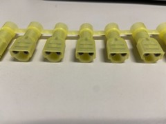 10-12 GAUGE 100 PCS NYLON FULLY INSULATED QUICK DISCONNECT FEMALE .250 MOLEX