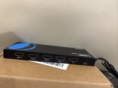 4K HDMI Splitter 1 in 4 Out Duplicate 4K Screens w/ Down Scaler EDID Control