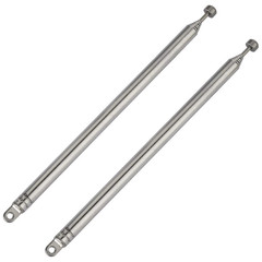 2pk 7 Sections Telescopic 74cm AM FM Antenna Portable Radio Antenna Replacement