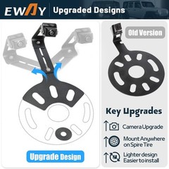EWAY Light 2.0 Spare Tire Reverse Backup – Lighter & Upgrade Camera