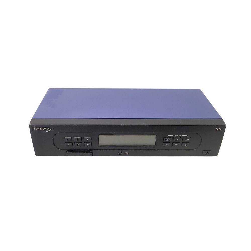 Streamit LISA Internet Radio Receiver Professional Audio Blue Black U68