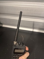 RadioShack PRO-89 Handheld Race Scanner VHF/UHF 200-Channel Analog NOAA Working