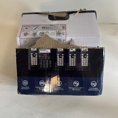 **READ** Panasonic Cordless Phone System 4 Handset Bluetooth KX-TGF944