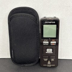 Olympus VN-6000 Handheld Digital Voice Recorder With Case And Batteries Tested