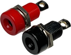 Banana Female Jack Socket – 4mm Banana Socket Soldering type (10 PACK)