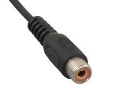RCA Male to Female Composite Extension Video Cable – 6ft / 12ft / 25ft