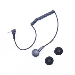 5pcs 3.5mm Listen-Only Earbud Earpiece for Motorola Shoulder Speaker Mic