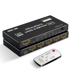 8K 60Hz HDMI2.1 3×1 4×1 5×1 Video Switch 4K 120Hz HDMI Switch HDR 3 4 5 in 1 Out
