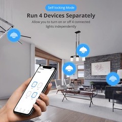 SONOFF 4CHPROR3 Wifi Smart Light Switch Module with RF Control for Alexa/Google