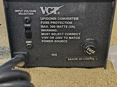 VCT Step Up Down Converter 110v 220v Voltage 300W VT-300 Switchable Transformer