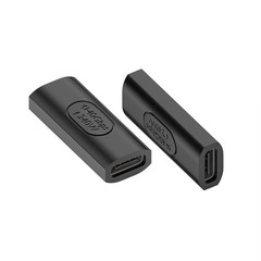 2 PCS 240W USB C Female To Female Adapter 40Gbps Coupler 8K Video Display Hub