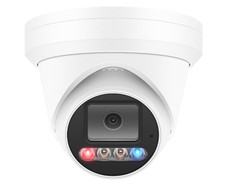8MP PoE IP B&R Strobe Light Full Color Night Vision Camera Metal Housing 2.8mm
