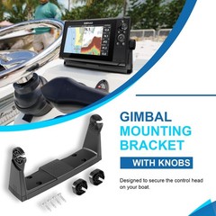 For Simrad 000-13702-001 Gimbal Mounting Bracket with Knobs for GO9, NSS7 EVO3