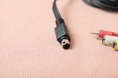 10 Pin S-Video DIN Male To 3 RCA Male AV Audio Video Adapter Cable DirecTV AT&T