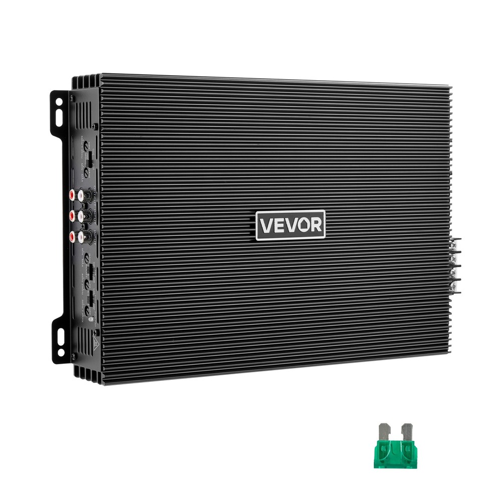 VEVOR Car Audio Amplifier Car Amplifier 4-Channel Class AB Max. 4x200W at 4 Ohms