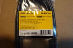 StarTech 5m 16.4ft High Speed Ultra HD 4k x 2k HDMI Cable HDMI to HDMI
