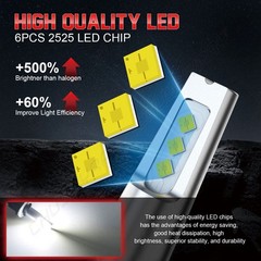 FIT Arctic Cat M1000 M5 M6 M7 M8 4x 894 893 LED Headlight Hi/Lo Beam Combo