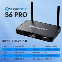 Superbox S6 Pro TV Box Brand Direct Smart Media Player Streaming
