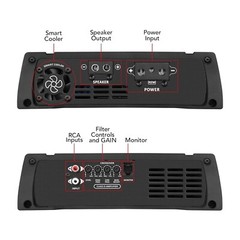 [US SELLER] Taramps HD 2000 1 Ohm Amplifier 1 Channel 2000W RMS FREE SHIPPING