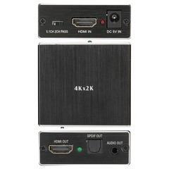 4K X 2K Audio Extractor Converter High Definition Audio Effects For Home