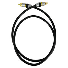 Monster Cable Video3 Video 3 Composite Interconnect Gold RCA Plugs 1 Meter