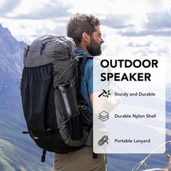 Gift-Worthy Portable Bluetooth Speaker – 30 Hours of Playtime & Dual Drivers