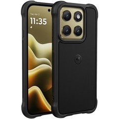 Salom EDGE26SCRGBK Textured Case for Motorola Edge 2026 Black