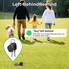 Compact 4-Pack iOS Item Finder Set – Loud Beep, Waterproof, Replaceable Battery