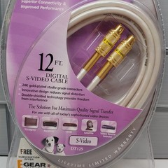 RCA High-Performance 12 ft Digital S-Video Cable DT12S S-VHS Factory Sealed New