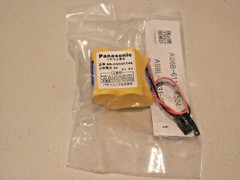 1 pc BR-2/3AGCT4A 6V PLC Lithium Battery w/Plug FANUC NEW (1 battery)