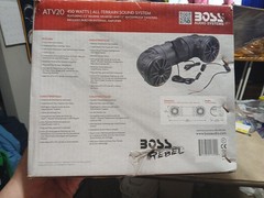 BOSS AUDIO ATV20 Powersports Plug and Play Audio System with Weather Proof 6.5