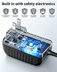 29.4V Adapter for Hoverheart LBW12A LBW-12A 25.2V 2Ah 50.4Wh Lithium-ion Battery