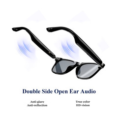 Men Smart Sunglass Polarized Lenses Bluetooth Open-Ear Headphones For Driving