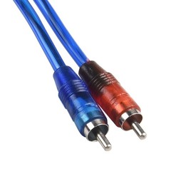 2x RCA Y Splitter Audio Jack Cable Adapter 1 Female to 2 Male – 1Male to 2Female