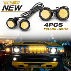 For Raptor SVT Style Amber Grille Mark light for Nissan Frontier Pathfinder