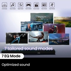 Hisense 5.1 Ch Soundbar R652 440W Rear Surround Speakers 6.5” Wireless Subwoofer
