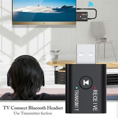 Bluetooth 5.0 2in1 Transmitter Receiver Car Wireless Audio Adapter USB 3.5mm lot
