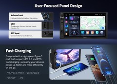 OBD+DVR+Double DIN 7″ IPS Car Stereo Radio Android 13 CarPlay WiFi Head Unit GPS