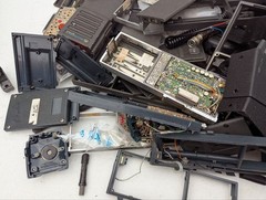 20 Pound Motorola Vintage Radio Parts Lot 500 Series Chassis & Motherboard -RD70