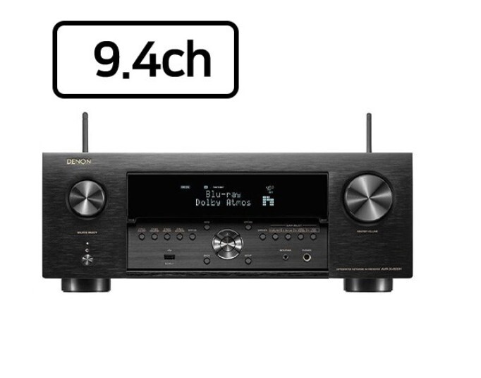 Denon AVC-X4800H 9.4ch 200W 8K AV Amplifier with 3D Audio HEOS Built-in 220V