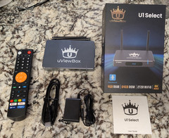 2026 uViewBox U1 Select – 64gb, 8K Android Cord Cutting King, Adult Password