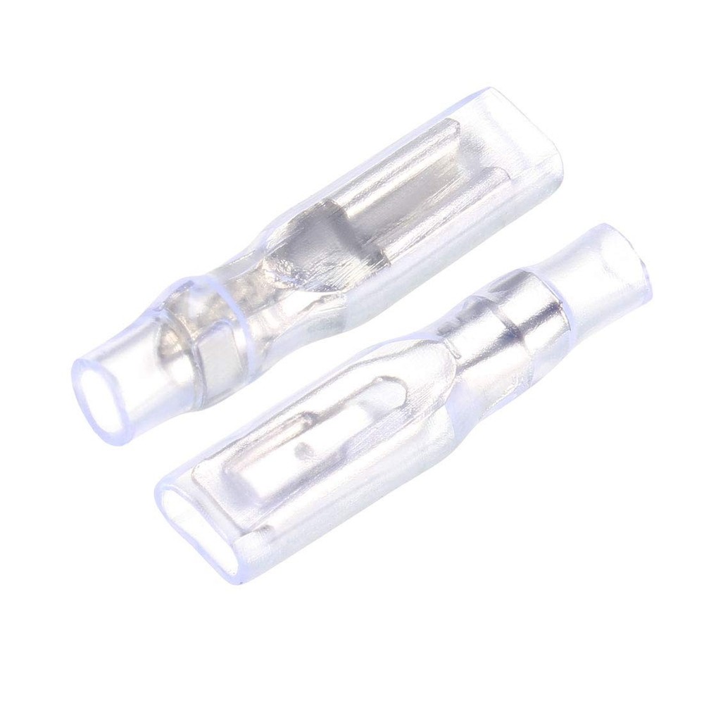 uxcell 100pcs 2.8mm Quick Splice Wire Terminals Female Spade Crimp Connector …
